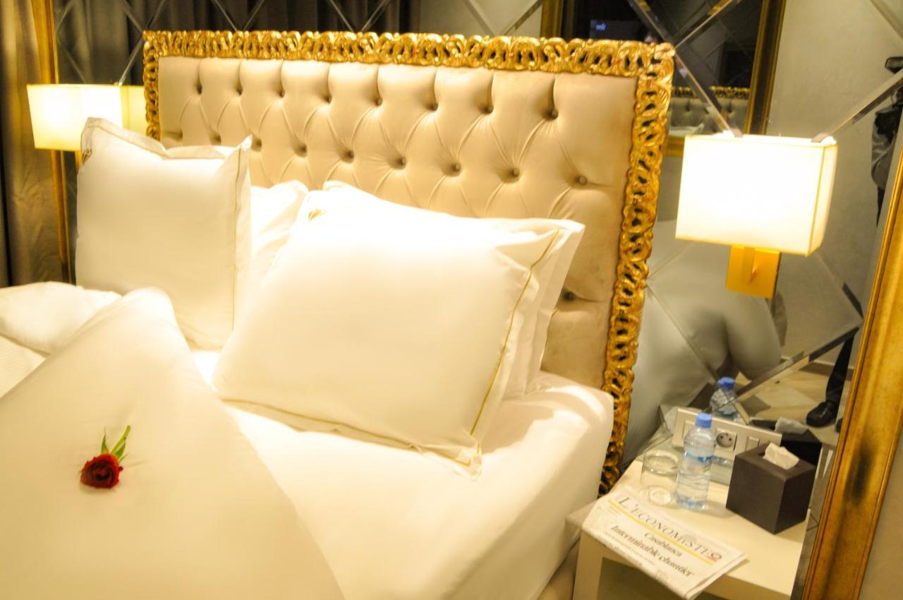 Suite Hotel Casa Diamond 카사블랑카 외부 사진 A bed at the hotel