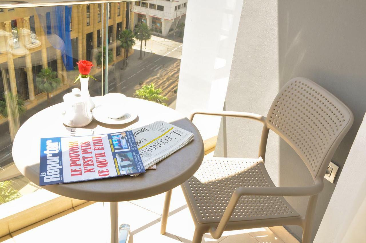 Suite Hotel Casa Diamond 카사블랑카 외부 사진 A balcony